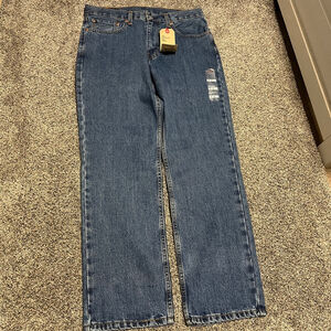 Brand new Men's Levi's 516 Straight Blue Jeans 33x30
